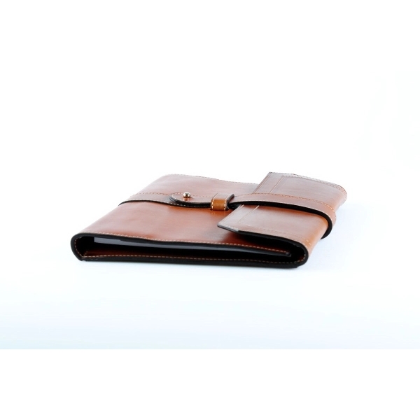 Vachetta Leather Large Padfolio - Terra - Vachetta Leather Large Padfolio - Terra - Image 5 of 10