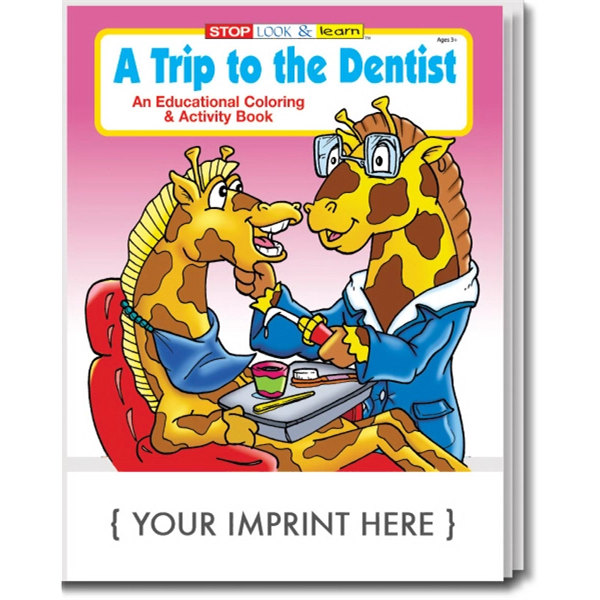 A Trip to the Dentist Coloring and Activity Book - A Trip to the Dentist Coloring and Activity Book - Image 0 of 3