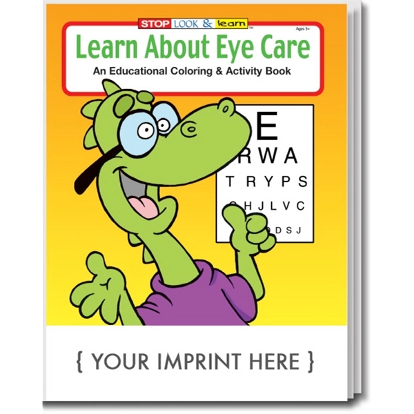 Learn About Eye Care Coloring and Activity Book - Learn About Eye Care Coloring and Activity Book - Image 0 of 2