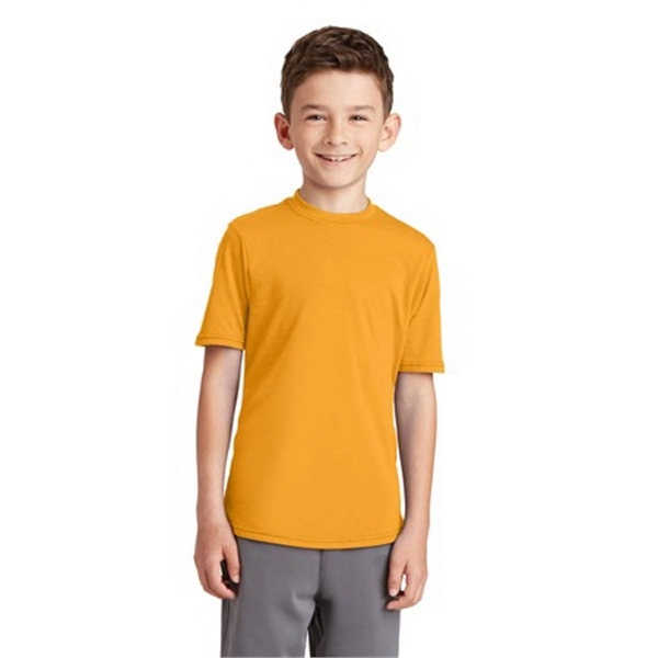 Port & Company Youth Performance Blend Tee. - Port & Company Youth Performance Blend Tee. - Image 3 of 50