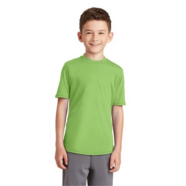 Port & Company Youth Performance Blend Tee. - Port & Company Youth Performance Blend Tee. - Image 5 of 50