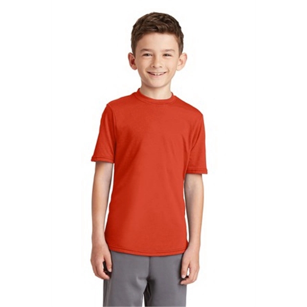 Port & Company Youth Performance Blend Tee. - Port & Company Youth Performance Blend Tee. - Image 6 of 50