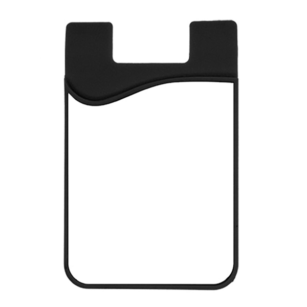 Silicone Cell Phone Wallet with Screen Cleaner - Silicone Cell Phone Wallet with Screen Cleaner - Image 1 of 11