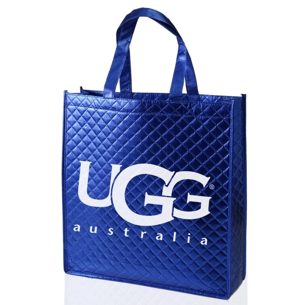 Laminated Non-Woven Tote Bags - Laminated Non-Woven Tote Bags - Image 3 of 10