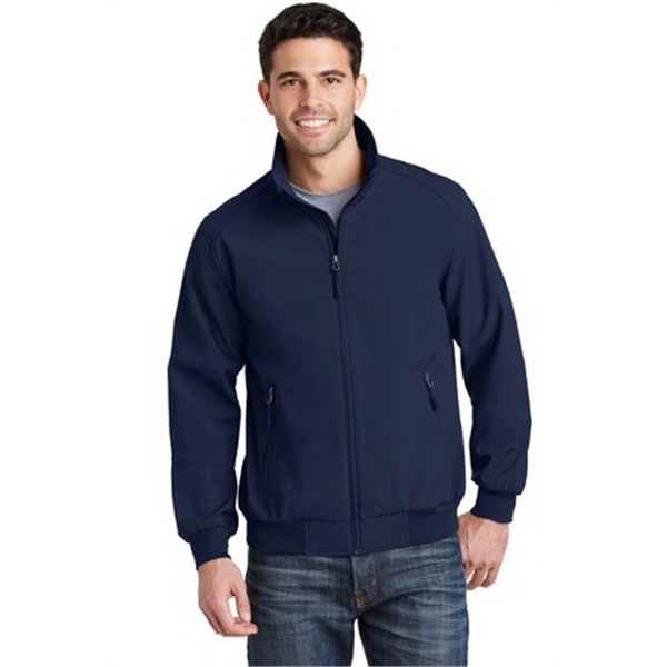 Port Authority Soft Shell Bomber Jacket. - Port Authority Soft Shell Bomber Jacket. - Image 1 of 15