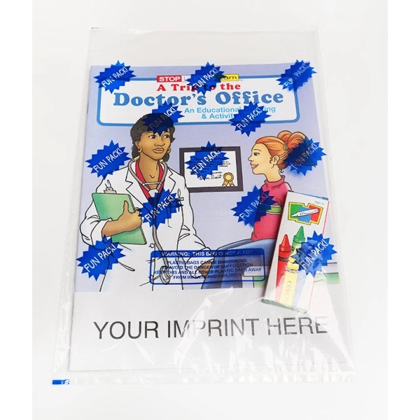 A Trip to the Doctor's Office Coloring Book Fun Pack - A Trip to the Doctor's Office Coloring Book Fun Pack - Image 0 of 1