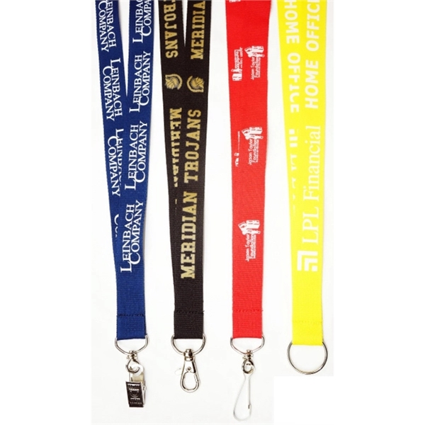 Polyester printed Lanyards - Polyester printed Lanyards - Image 0 of 7