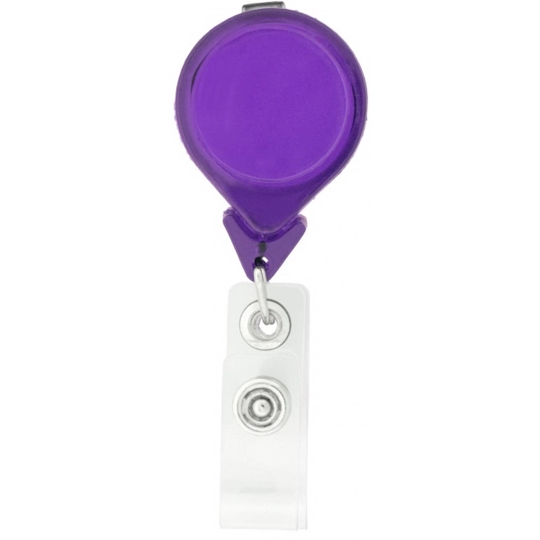 Tear Drop Retractable Badge Holder - Tear Drop Retractable Badge Holder - Image 3 of 9