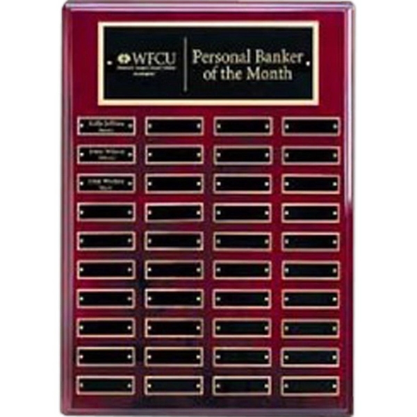 Rosewood Plaque - Rosewood Plaque - Image 0 of 1