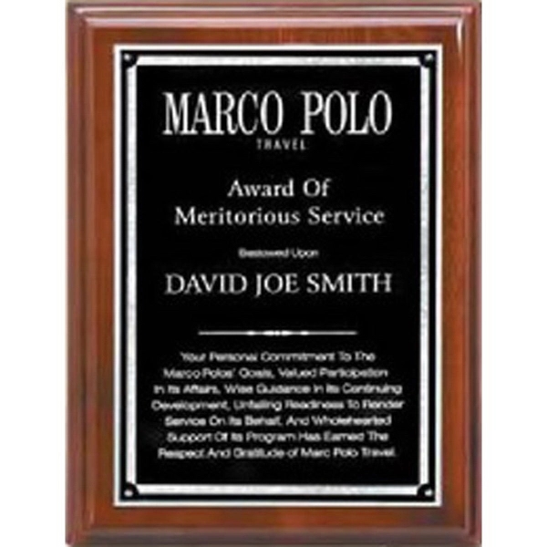Walnut Plaque - Walnut Plaque - Image 0 of 1