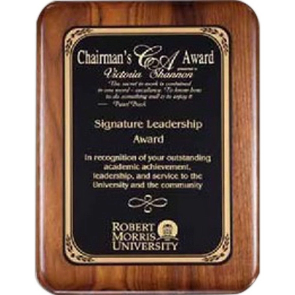 Walnut Plaque - Walnut Plaque - Image 0 of 1