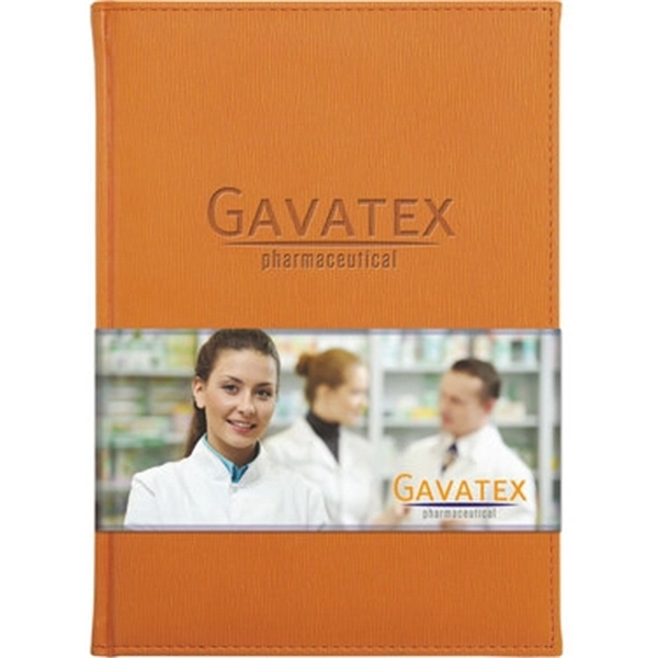 Pedova Bright Wave Journal - w/ Graphic Wrap - Pedova Bright Wave Journal - w/ Graphic Wrap - Image 0 of 1