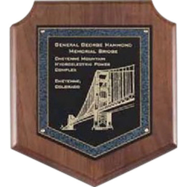 Walnut Plaque - Walnut Plaque - Image 0 of 1