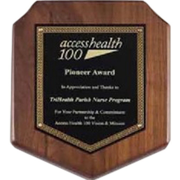 Walnut Plaque - Walnut Plaque - Image 0 of 1