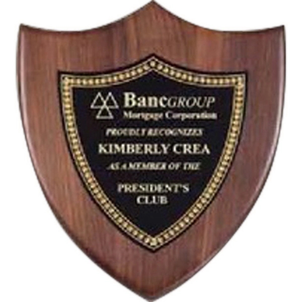 Walnut Plaque - Walnut Plaque - Image 0 of 1