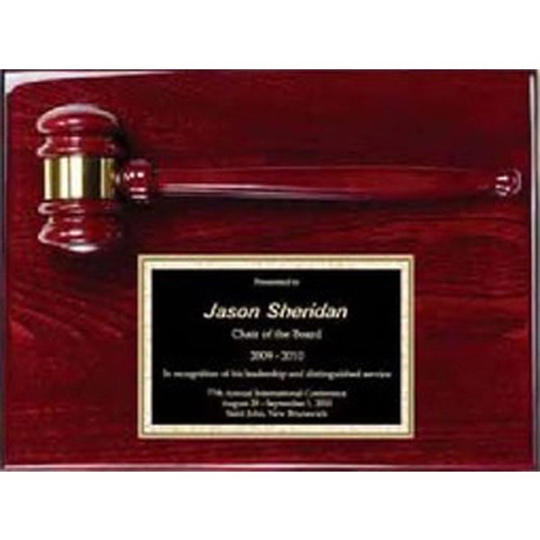 Gavel Plaque - Gavel Plaque - Image 0 of 0