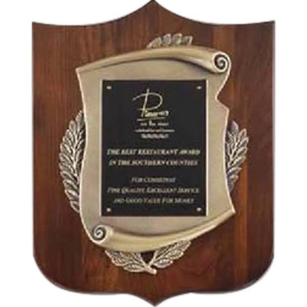 Walnut Plaque - Walnut Plaque - Image 0 of 1