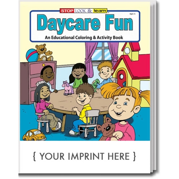 Daycare Fun Coloring and Activity Book - Daycare Fun Coloring and Activity Book - Image 0 of 2