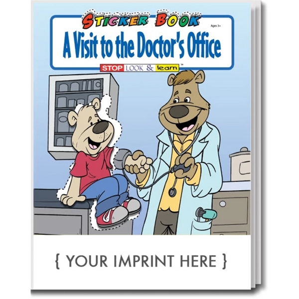 A Visit To The Doctor's Office Sticker Book - A Visit To The Doctor's Office Sticker Book - Image 0 of 3