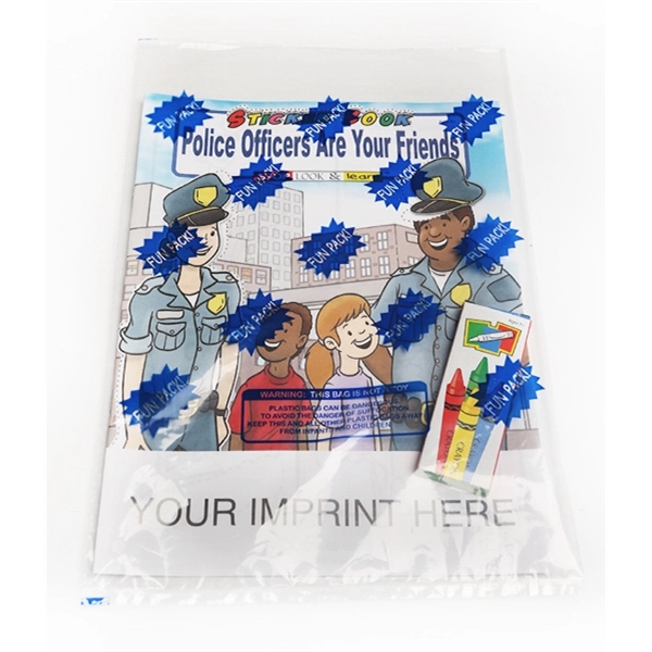 Police Officers Are Your Friends Sticker Book Fun Pack - Police Officers Are Your Friends Sticker Book Fun Pack - Image 0 of 1