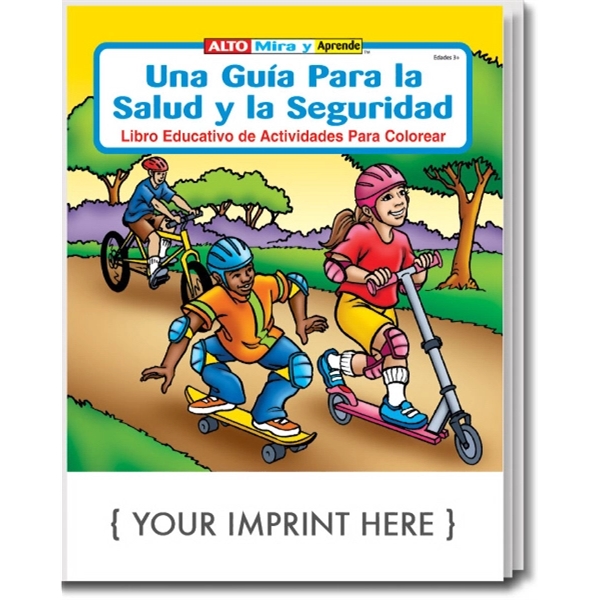 A Guide to Health & Safety Spanish Coloring & Activity Book - A Guide to Health & Safety Spanish Coloring & Activity Book - Image 0 of 2