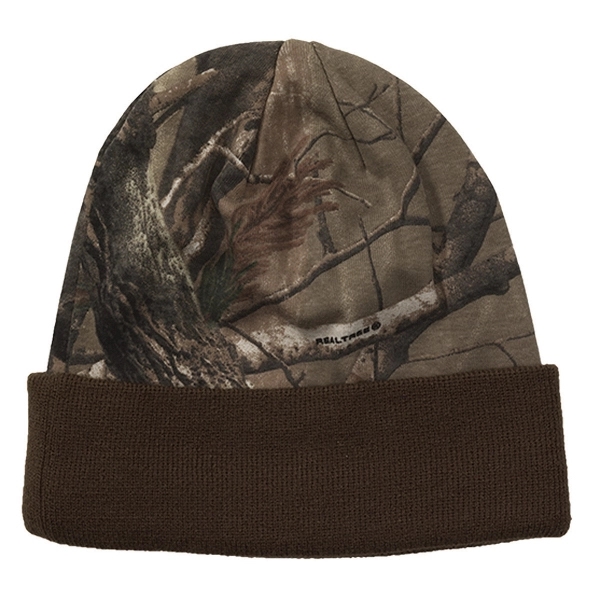 Custom 12" Camo Knit Cap