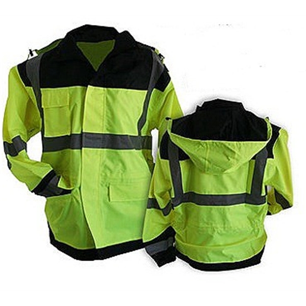Forester® Hi-Vis Lightweight Waterproof Jacket - Forester® Hi-Vis Lightweight Waterproof Jacket - Image 0 of 0