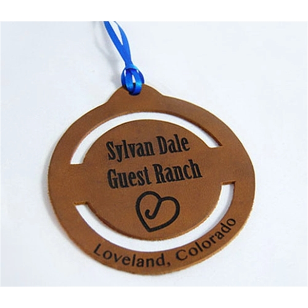 2.75" - Shaped Leatherette Ornaments - 2.75" - Shaped Leatherette Ornaments - Image 1 of 1