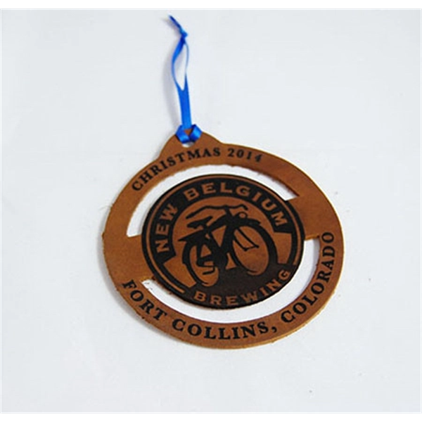 2.75" - Shaped Leatherette Ornaments - 2.75" - Shaped Leatherette Ornaments - Image 0 of 1