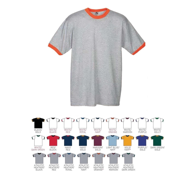 Adult Ringer T-Shirt - Adult Ringer T-Shirt - Image 0 of 25