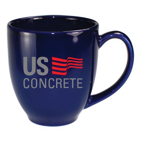 15 oz Glossy Vitrified Bistro Coffee Mugs - 15 oz Glossy Vitrified Bistro Coffee Mugs - Image 2 of 8