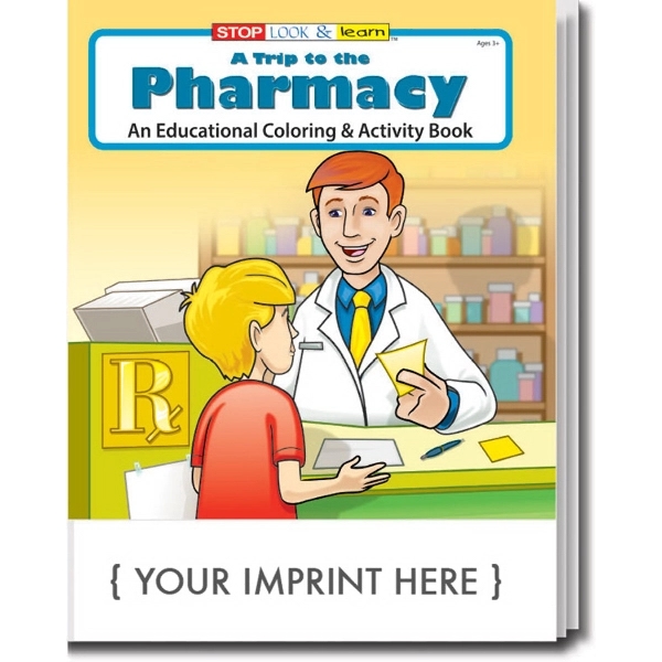 A Trip to the Pharmacy Coloring Book - A Trip to the Pharmacy Coloring Book - Image 0 of 2