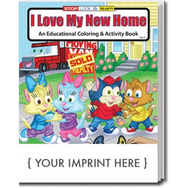 I Love My New Home Coloring Book - I Love My New Home Coloring Book - Image 0 of 2