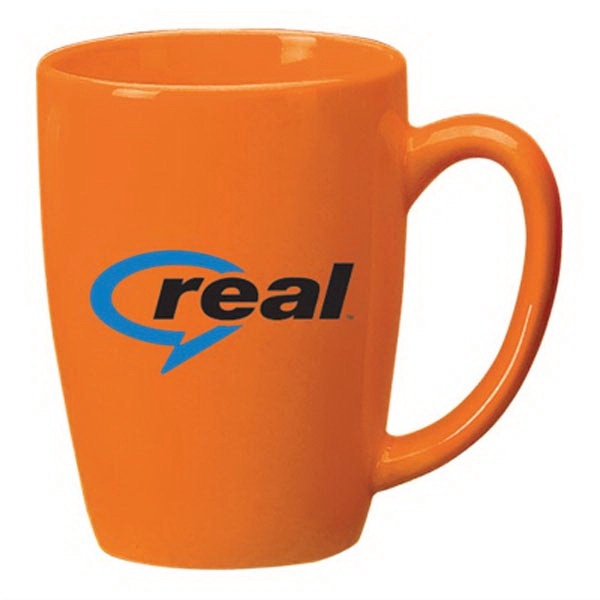 14 oz Houston Endeavor Customized Mug - California Orange - 14 oz Houston Endeavor Customized Mug - California Orange - Image 7 of 7