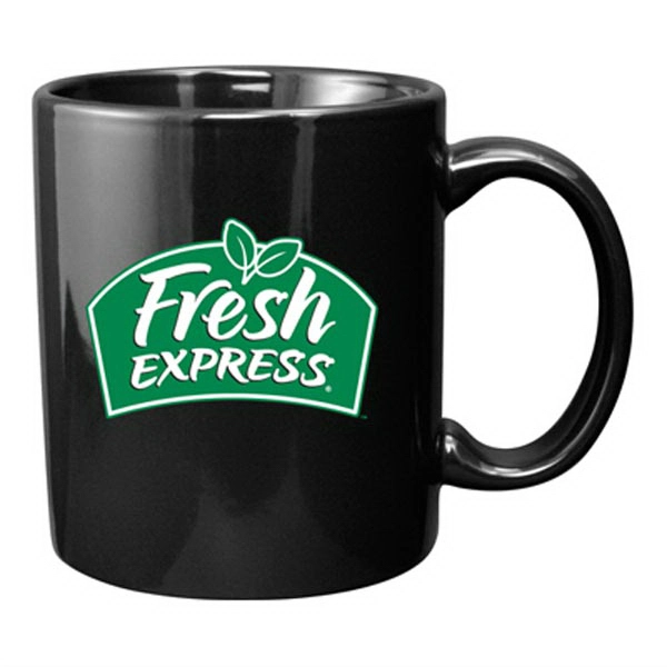 11 oz Vitrified C-Handle Coffee Mug - 11 oz Vitrified C-Handle Coffee Mug - Image 7 of 8