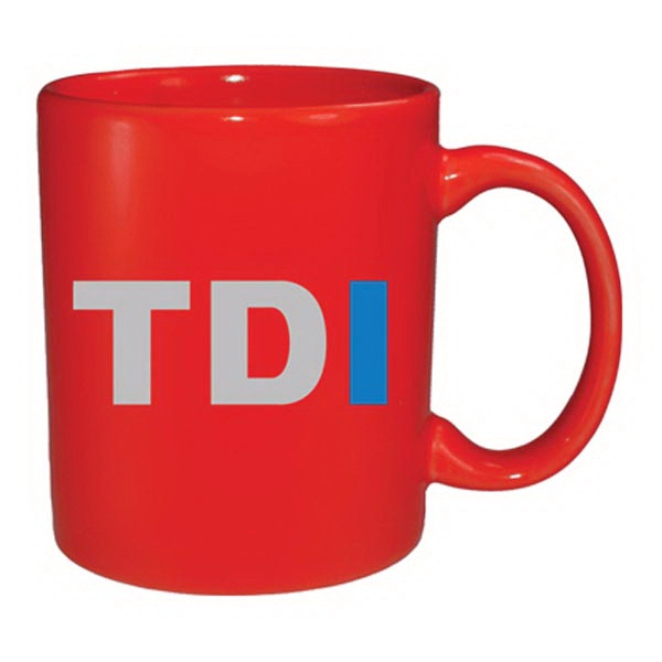 11 oz Vitrified C-Handle Coffee Mug - 11 oz Vitrified C-Handle Coffee Mug - Image 8 of 8