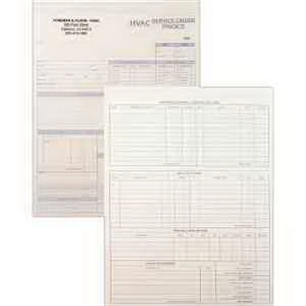 HVAC Service Order/Invoice Form - HVAC Service Order/Invoice Form - Image 1 of 1