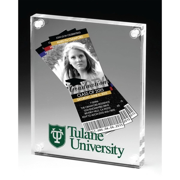 Clear Acrylic Entrapment Frame - 5 3/4" x 7"