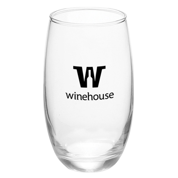 15 oz. Mikonos Clear Stemless Wine Glasses - 15 oz. Mikonos Clear Stemless Wine Glasses - Image 3 of 14