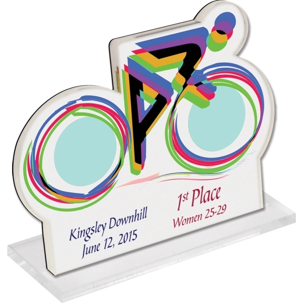 Custom Desk Plaques with slotted base - Custom Desk Plaques with slotted base - Image 4 of 5