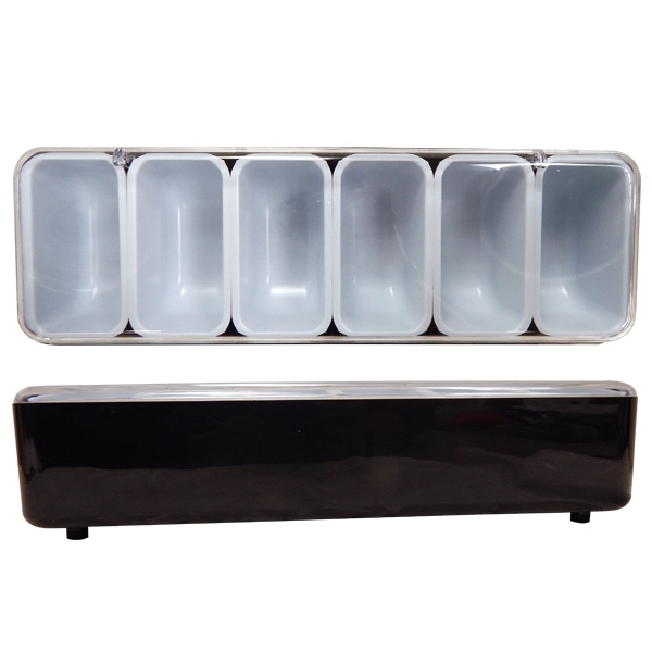 Black Condiment Caddy - Black Condiment Caddy - Image 1 of 4