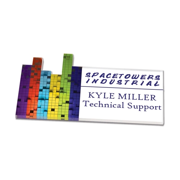 Custom Acrylic Name Badges - Custom Acrylic Name Badges - Image 4 of 13