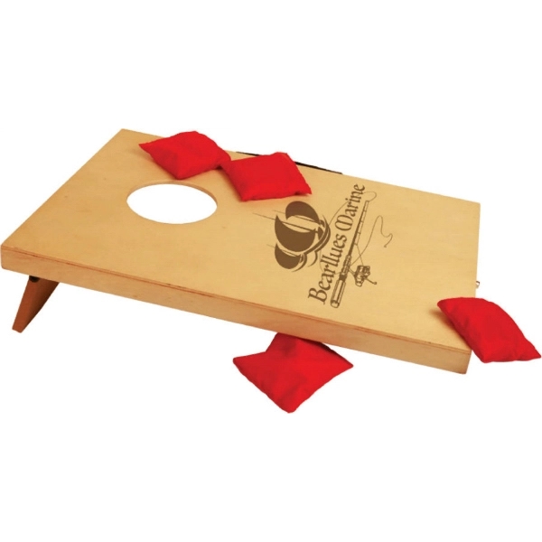 10.5" x 15.75" Mini Bean Bag Toss/Cornhole Game - 10.5" x 15.75" Mini Bean Bag Toss/Cornhole Game - Image 0 of 0