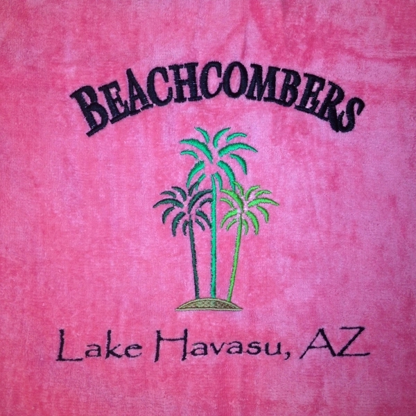 Neon Pink 32x64 Terry Velour Beach Towels. - Neon Pink 32x64 Terry Velour Beach Towels. - Image 7 of 10