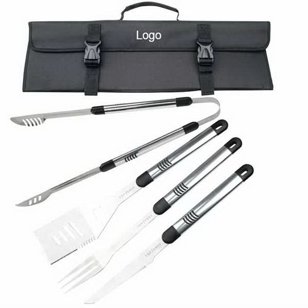 5-piece BBQ Set with Case - 5-piece BBQ Set with Case - Image 0 of 0