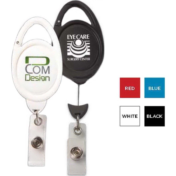 Clip-On Retractable Badge Holder Reel - Clip-On Retractable Badge Holder Reel - Image 0 of 8