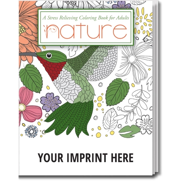 Nature Stress Relieving Coloring Books for Adults
