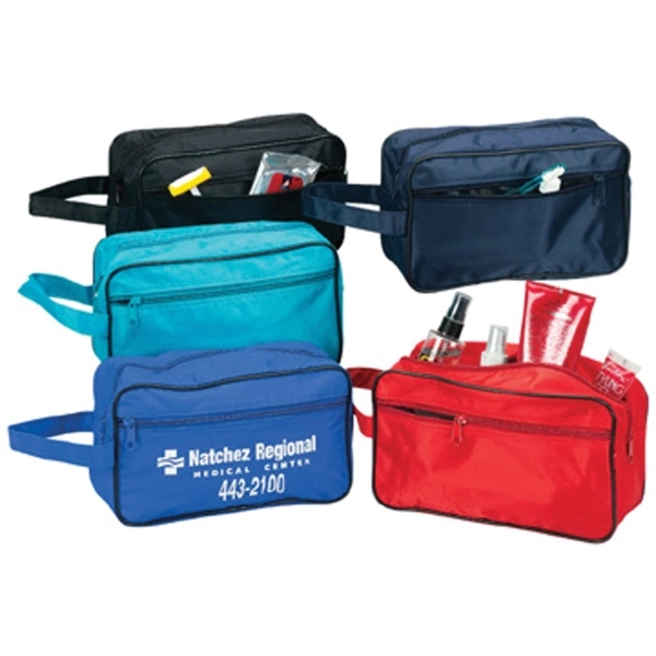 70 Denier Nylon/PVC Toiletry Bag - 70 Denier Nylon/PVC Toiletry Bag - Image 0 of 0