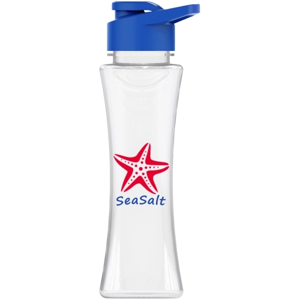 The Curve 17 oz  Bottle with Drink Thru Lid - The Curve 17 oz  Bottle with Drink Thru Lid - Image 1 of 13