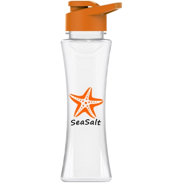 The Curve 17 oz  Bottle with Drink Thru Lid - The Curve 17 oz  Bottle with Drink Thru Lid - Image 4 of 13